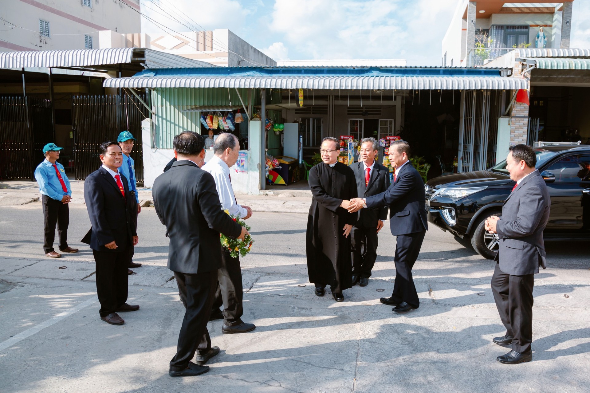 Cộng đoàn sau Thánh lễ